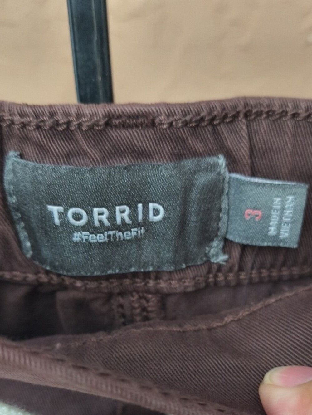 NWT torrid Women's Puce Stretch Pull-on Twill Boyfriend Shorts 3X - Picture 2 of 7